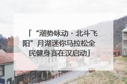 “潮势咏动・北斗飞阳”月湖迷你马拉松全民健身赛在汉启动