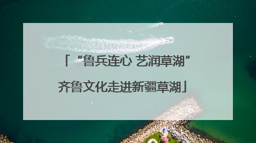 “鲁兵连心 艺润草湖” 齐鲁文化走进新疆草湖