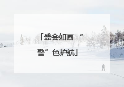 盛会如画 “警”色护航