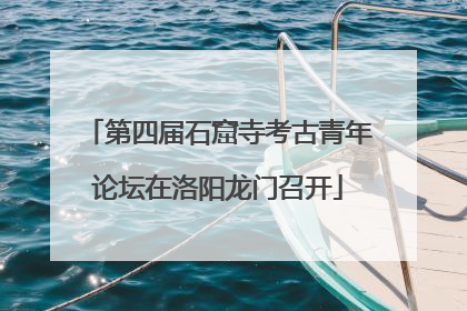 第四届石窟寺考古青年论坛在洛阳龙门召开