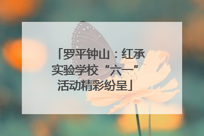 罗平钟山：红承实验学校“六一”活动精彩纷呈