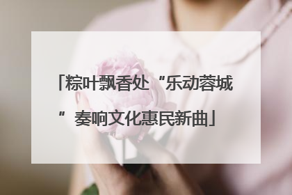 粽叶飘香处“乐动蓉城”奏响文化惠民新曲