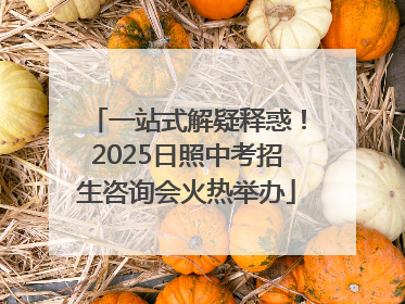 一站式解疑释惑！2025日照中考招生咨询会火热举办