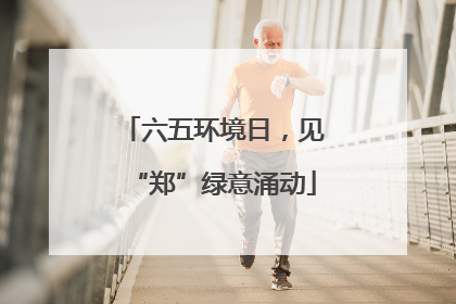 六五环境日，见“郑”绿意涌动