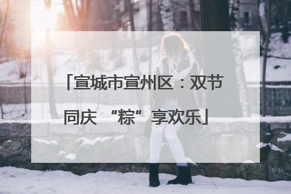 宣城市宣州区：双节同庆 “粽”享欢乐