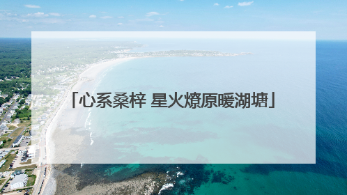 心系桑梓 星火燎原暖湖塘