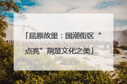 屈原故里：国潮街区“点亮”荆楚文化之美