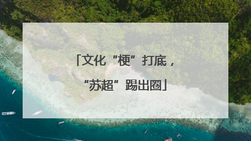 文化“梗”打底，“苏超”踢出圈