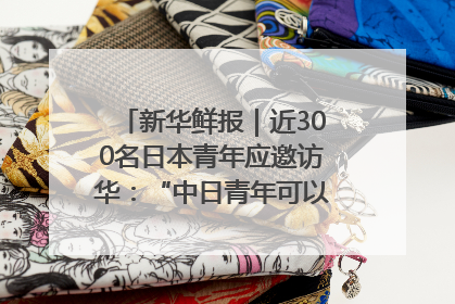 新华鲜报｜近300名日本青年应邀访华：“中日青年可以创造更好的未来”