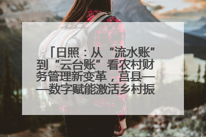 日照：从“流水账”到“云台账”看农村财务管理新变革，莒县——数字赋能激活乡村振兴“一池春水”