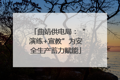 曲靖供电局：“演练+宣教”为安全生产蓄力赋能
