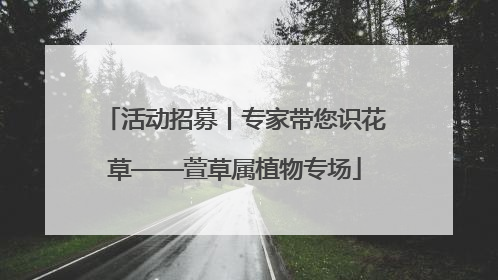 活动招募丨专家带您识花草——萱草属植物专场