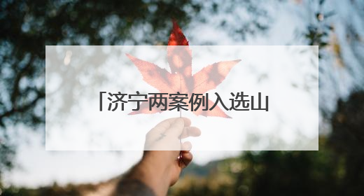 济宁两案例入选山东国家文化公园主题活动典型案例