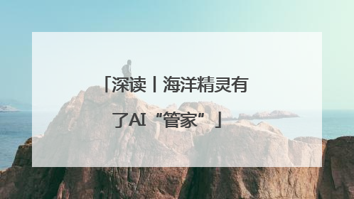 深读丨海洋精灵有了AI“管家”