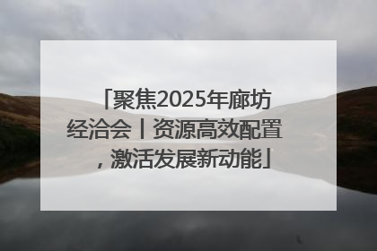 聚焦2025年廊坊经洽会丨资源高效配置，激活发展新动能