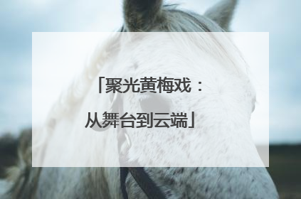 聚光黄梅戏：从舞台到云端