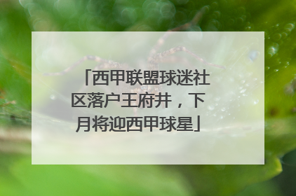 西甲联盟球迷社区落户王府井，下月将迎西甲球星