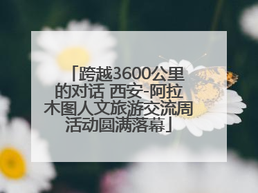 跨越3600公里的对话 西安-阿拉木图人文旅游交流周活动圆满落幕