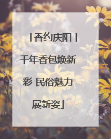 香约庆阳丨千年香包焕新彩 民俗魅力展新姿