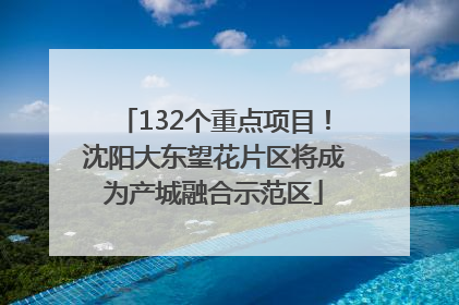 132个重点项目！沈阳大东望花片区将成为产城融合示范区