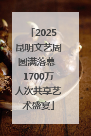 2025昆明文艺周圆满落幕 1700万人次共享艺术盛宴