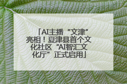 AI主播“文津”亮相！夏津县首个文化社区“AI智汇文化厅”正式启用